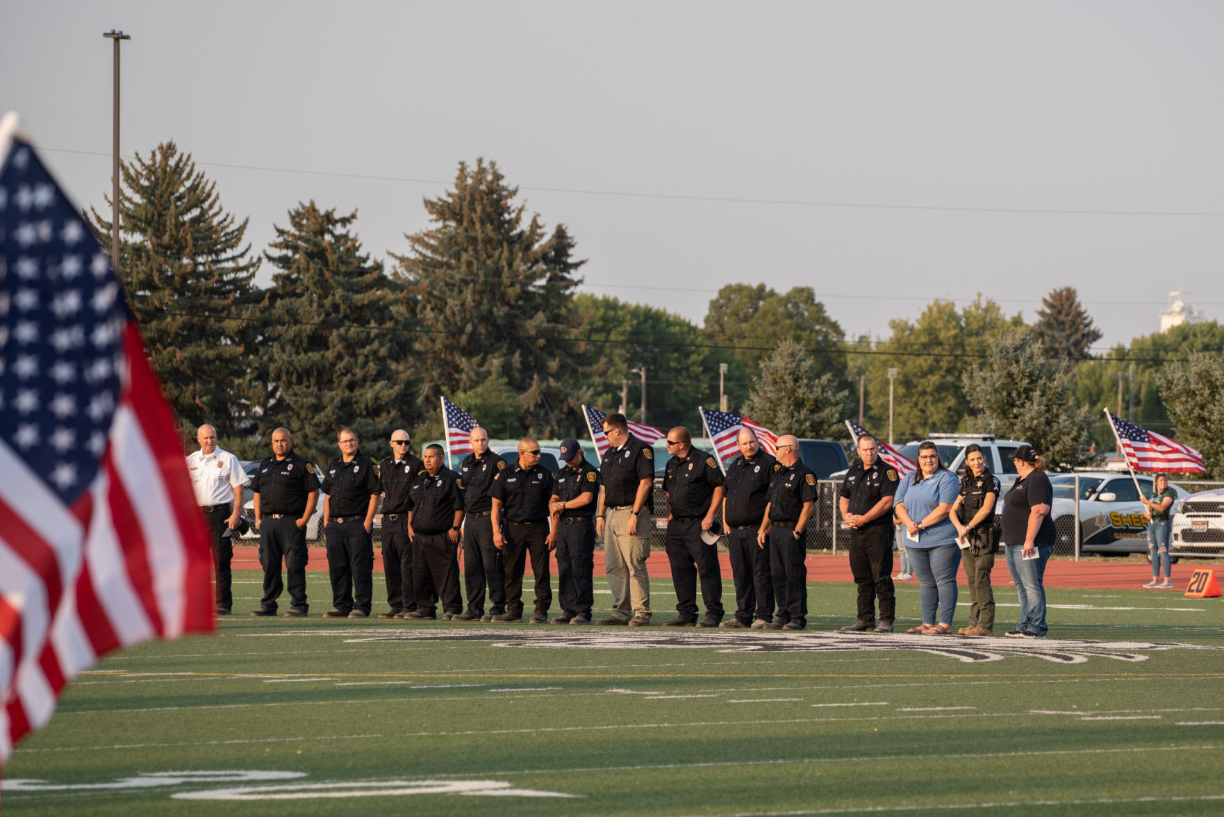 Burley and Buhl Football Game